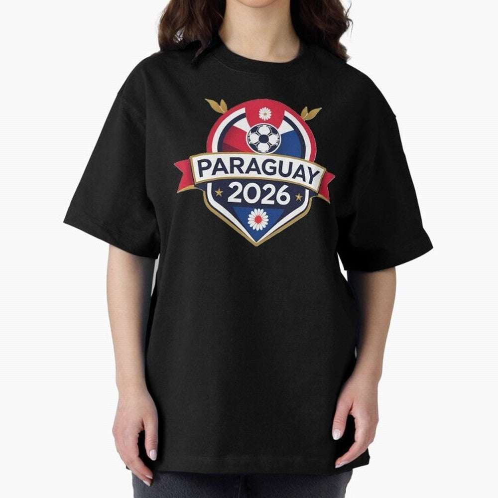 Paraguay WC2026 Classic T-Shirt Create the FIFA World Cup 2026 Group Stage Journey through CR7 and Messi Highlights, France Pride, Champion Mindset, Group Stage Buzz, Knockout Tension and Passionate Fan Culture; Perfect for Fans, Collectors, Family