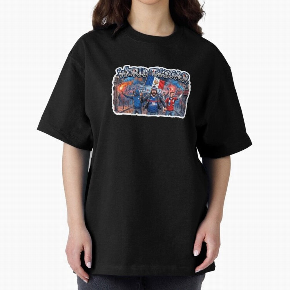 France Soccer Fans Street Power Sticker 2026 Football Supporters Classic T-Shirt Represent the Passion of Match Day Hype around FIFA World Cup 2026, Cristiano Ronaldo, Argentina and Brazil, Stadium Chants, National Pride, Trophy Dreams and