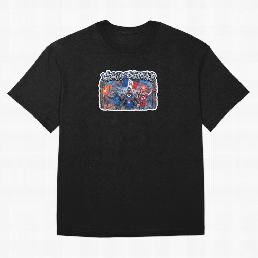 France Soccer Fans Street Power Sticker 2026 Football Supporters Classic T-Shirt Represent the Passion of Match Day Hype around FIFA World Cup 2026, Cristiano Ronaldo, Argentina and Brazil, Stadium Chants, National Pride, Trophy Dreams and