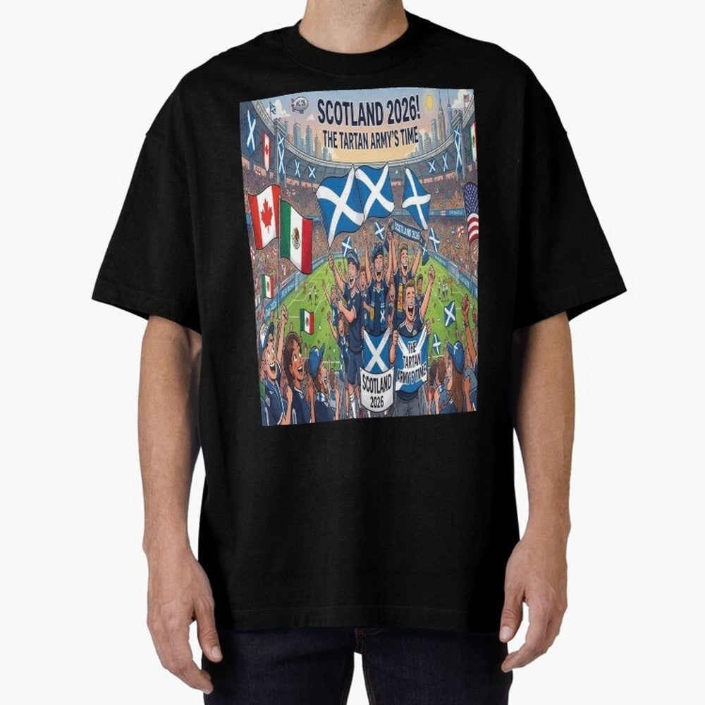 Scotland World Cup 2026 - Stadium Classic T-Shirt Show Match Day Excitement for FIFA World Cup 2026 for Fans of Mbappe and Neymar and Argentina, Bringing Stadium Memories, Football Loyalty, International Chants and Championship Tradition; Ideal for