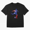 Australian Flag Silhouette Soccer World Cup Football Classic T-Shirt Celebrate Global Football Passion for FIFA World Cup 2026 USA Canada Mexico, Centered on Messi, England, Worldwide Fan Energy, Dramatic Goals, Stadium Lights and Championship