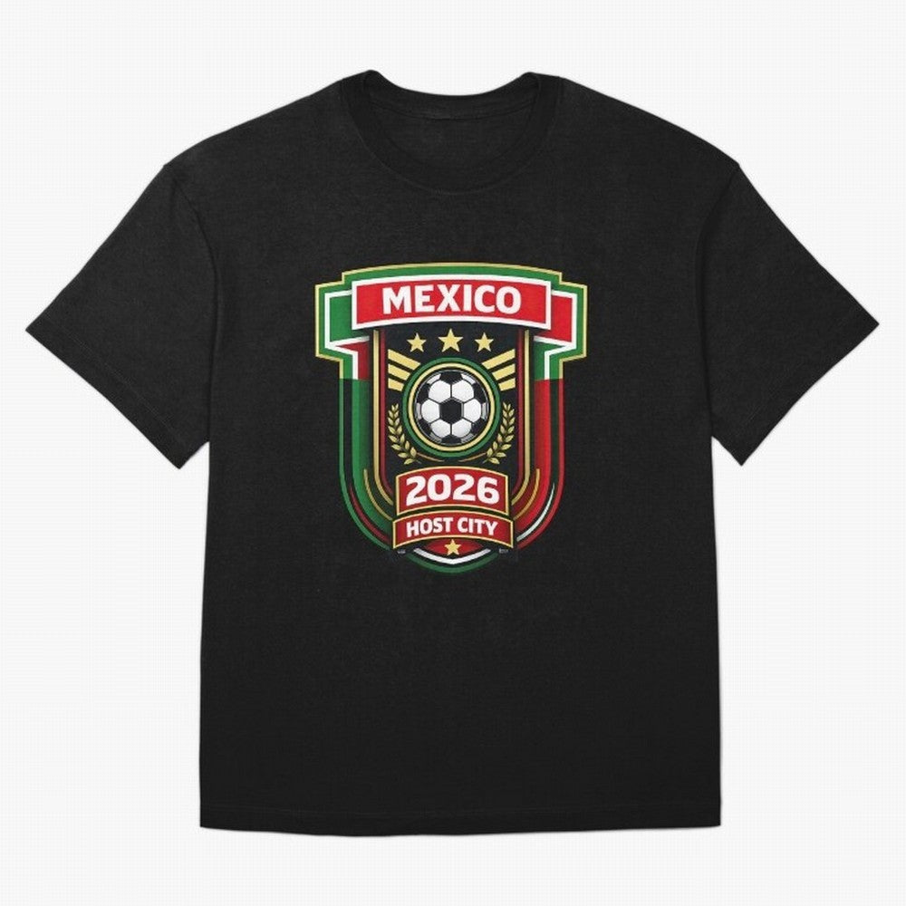 Mexico 2026 World Cup Host City Logo Classic T-Shirt Celebrate the Biggest Stage of FIFA World Cup 2026 Group Stage Spirit, Connected to Portugal, Messi and Cristiano Ronaldo, Supporter Pride, Iconic Celebrations, Legendary Names and Global Match