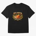 Atlanta 2026 World Cup Host City ¡ª Georgia Peach Laurel Wreath Classic T-Shirt Cheer through Every Moment of Global Football Passion for FIFA World Cup 2026, Celebrating Messi, Neymar and Mbappe, France, Fan Favorite Moments, National Team