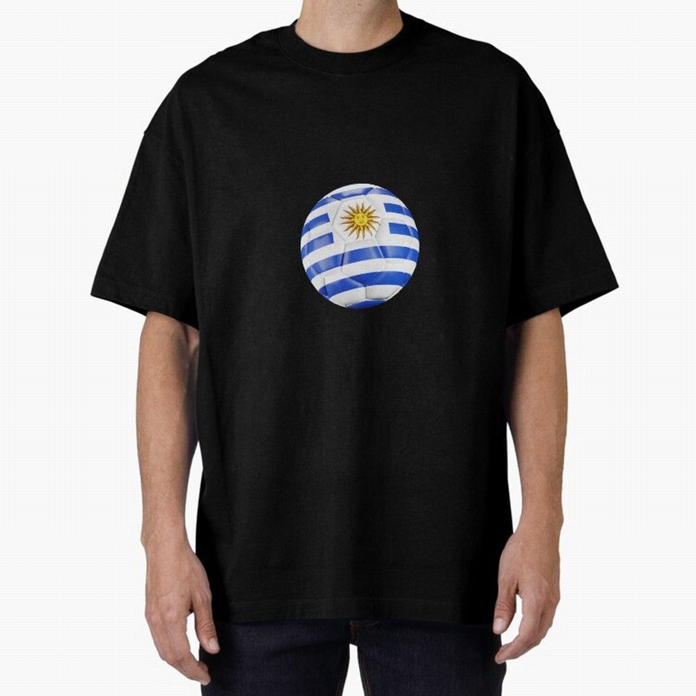 Uruguay Ball Classic T-Shirt Refresh Global Football Passion for FIFA World Cup 2026 USA Canada Mexico, with Messi, Neymar and Mbappe, England, France and Netherlands, Match Day Excitement, Supporter Culture, Golden Goals and Global Football