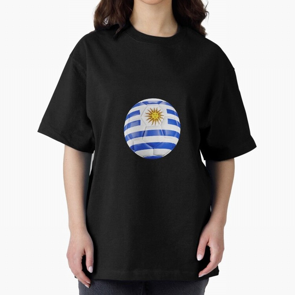 Uruguay Ball Classic T-Shirt Refresh Global Football Passion for FIFA World Cup 2026 USA Canada Mexico, with Messi, Neymar and Mbappe, England, France and Netherlands, Match Day Excitement, Supporter Culture, Golden Goals and Global Football