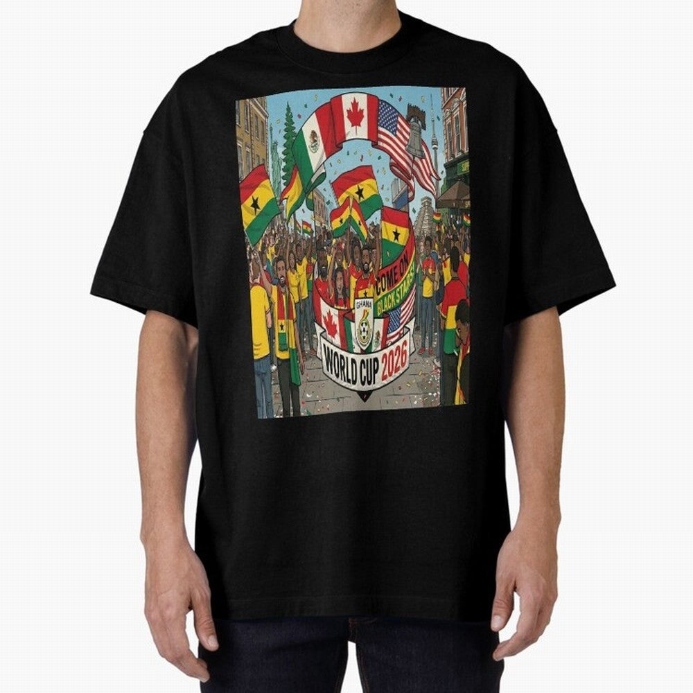 Ghana World Cup 2026 Classic T-Shirt Celebrate Unforgettable Nights in FIFA World Cup 2026 for Fans of Haaland and Mbappe and Spain, Bringing Soccer Culture, Superstar Moments, National Team Dreams and Competitive Fire; Ideal for Football Dads,