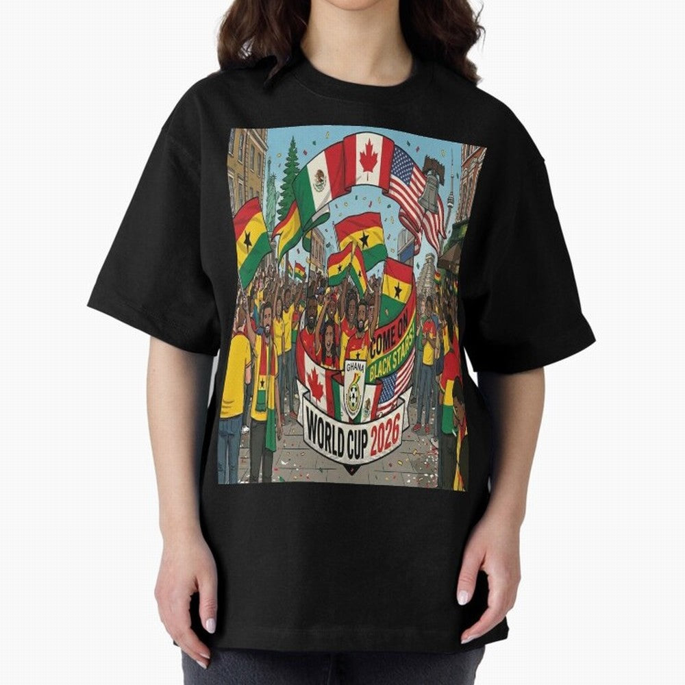 Ghana World Cup 2026 Classic T-Shirt Celebrate Unforgettable Nights in FIFA World Cup 2026 for Fans of Haaland and Mbappe and Spain, Bringing Soccer Culture, Superstar Moments, National Team Dreams and Competitive Fire; Ideal for Football Dads,