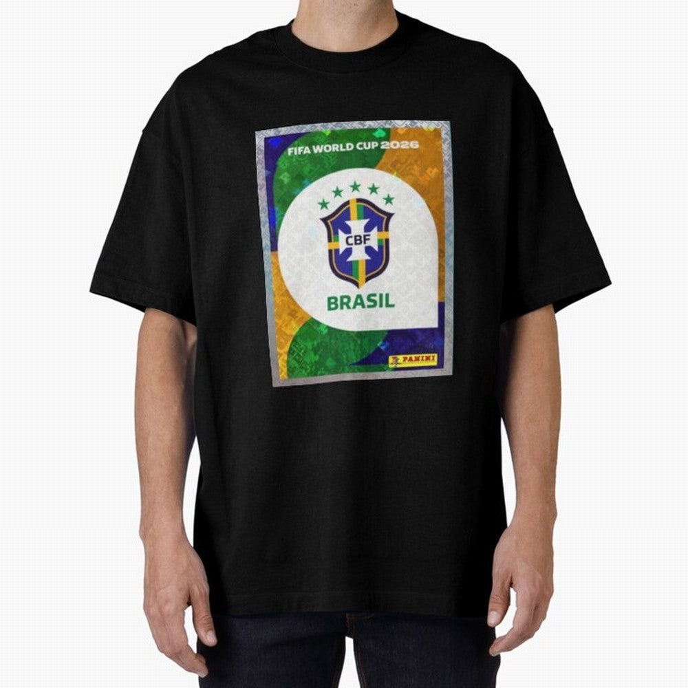STICKER BRAZIL WORLD CUP 2026 Classic T-Shirt Celebrate Every Goal in FIFA World Cup 2026 USA Canada Mexico with Mbappe and Neymar, Portugal, Spain and Germany Energy, Sports Nostalgia, International Competition, Famous Players and Unforgettable