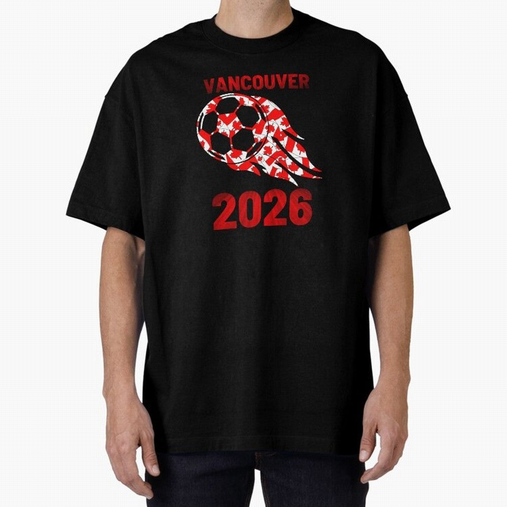 Vancouver Canada 2026 World Cup Soccer #8 Classic T-Shirt Bring Champion Energy into Global Football Passion for FIFA World Cup 2026 USA Canada Mexico, Capturing Neymar, Portugal, Football History, Final Match Energy, Crowd Noise and Once in a