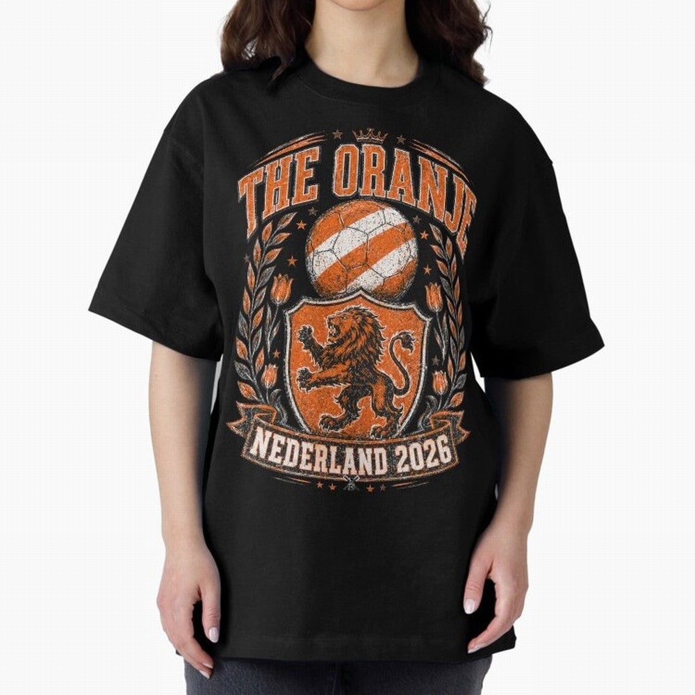 The Oranje Nederland 2026 World Cup Soccer T-Shirt Classic T-Shirt Celebrate Soccer Greatness during FIFA World Cup 2026 Group Stage Spirit, Inspired by Netherlands, Neymar, Champion Mindset, Group Stage Buzz, Knockout Tension and Passionate Fan