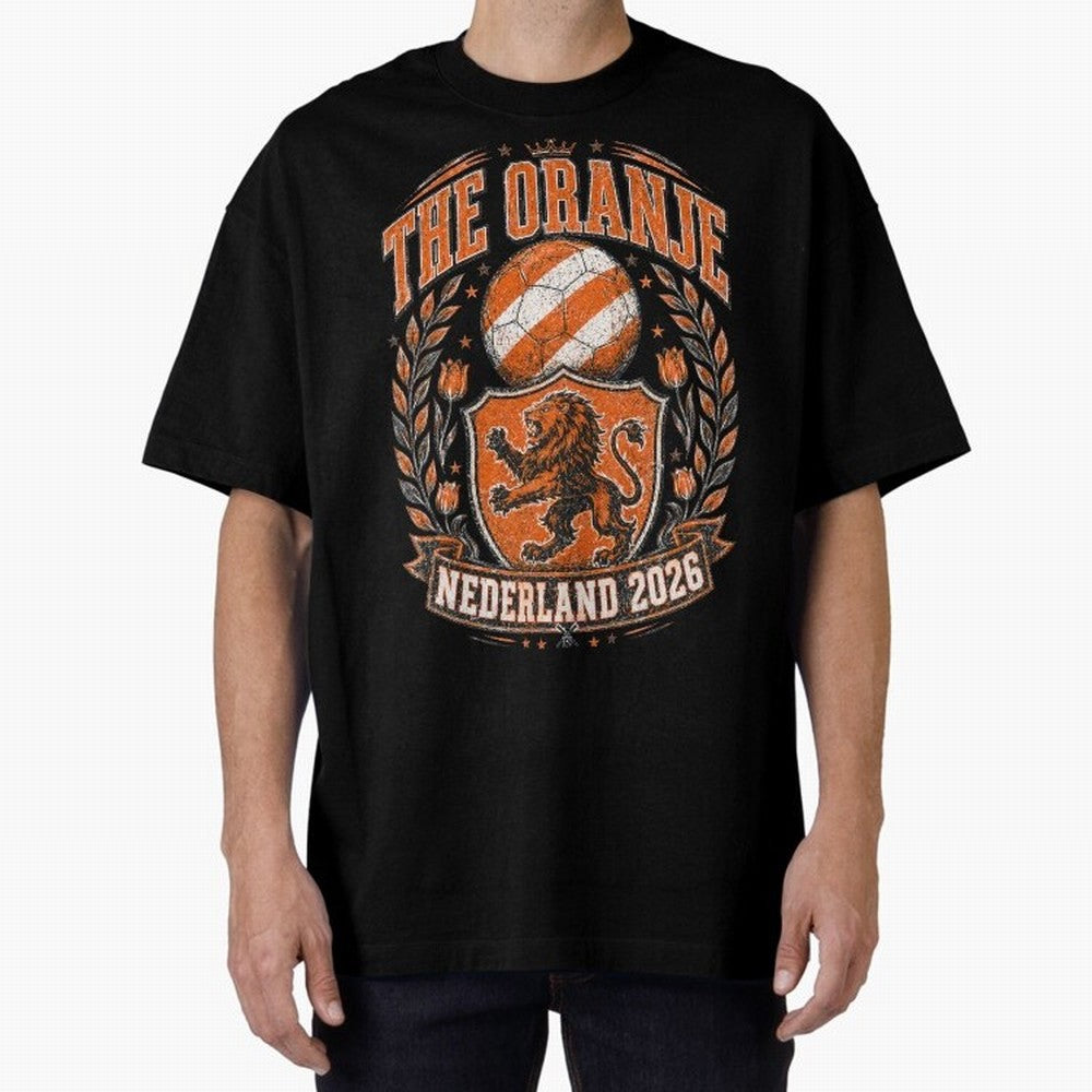 The Oranje Nederland 2026 World Cup Soccer T-Shirt Classic T-Shirt Celebrate Soccer Greatness during FIFA World Cup 2026 Group Stage Spirit, Inspired by Netherlands, Neymar, Champion Mindset, Group Stage Buzz, Knockout Tension and Passionate Fan