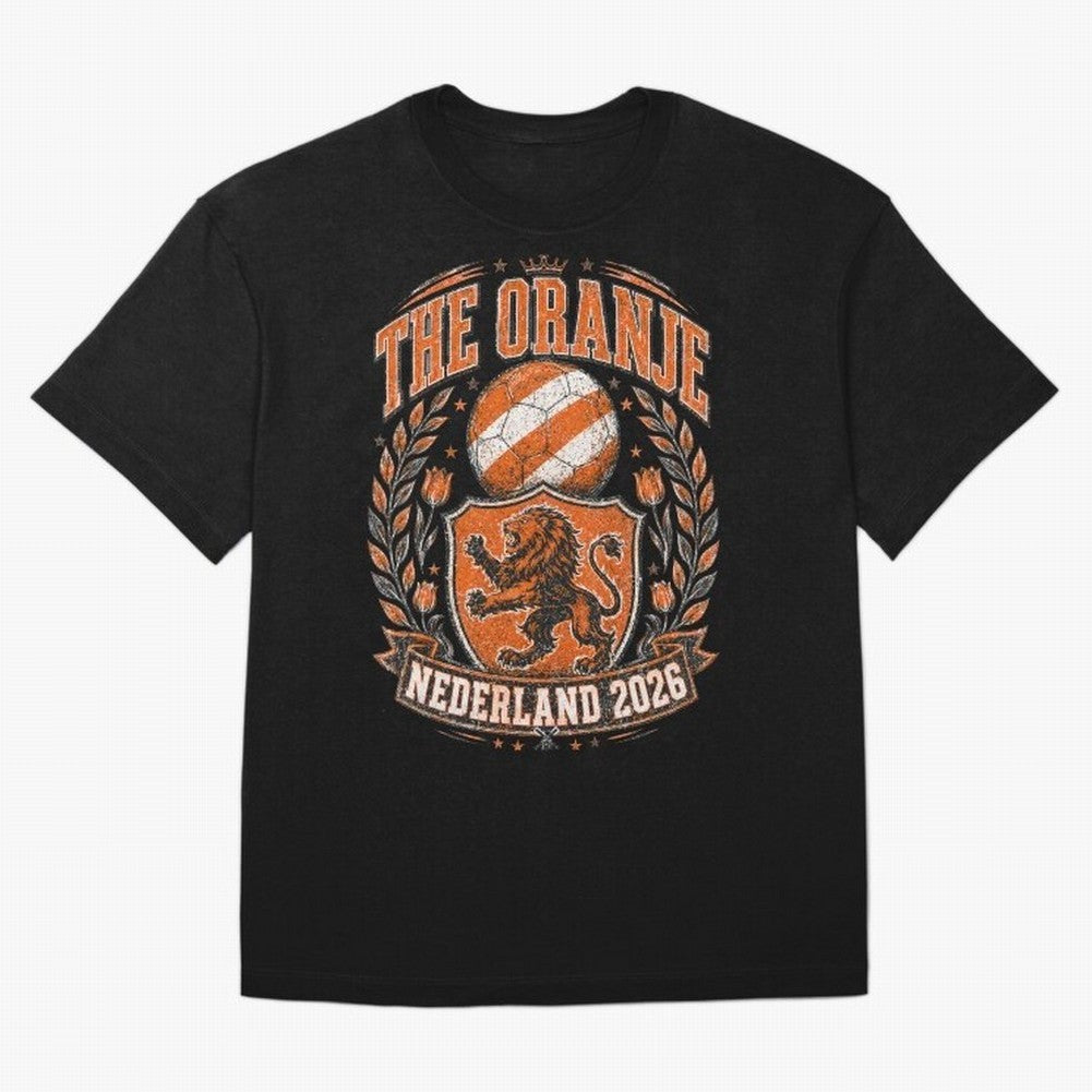 The Oranje Nederland 2026 World Cup Soccer T-Shirt Classic T-Shirt Celebrate Soccer Greatness during FIFA World Cup 2026 Group Stage Spirit, Inspired by Netherlands, Neymar, Champion Mindset, Group Stage Buzz, Knockout Tension and Passionate Fan