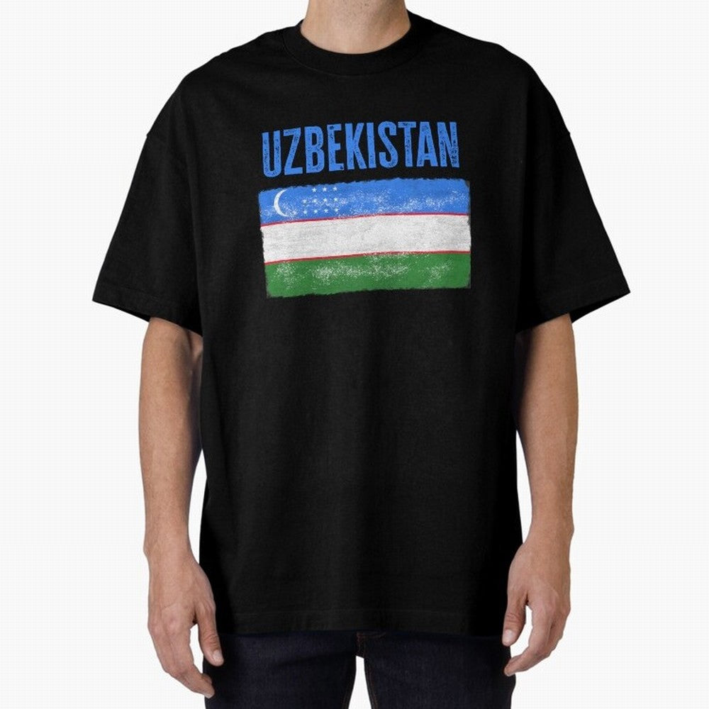 Uzbekistan Classic T-Shirt Bring International Match Energy to FIFA World Cup 2026 USA Canada Mexico Celebrating Messi and Cristiano Ronaldo, Argentina and Brazil Energy, Retro Football Energy, Iconic Rivalries, Trophy Chase Drama and Stadium