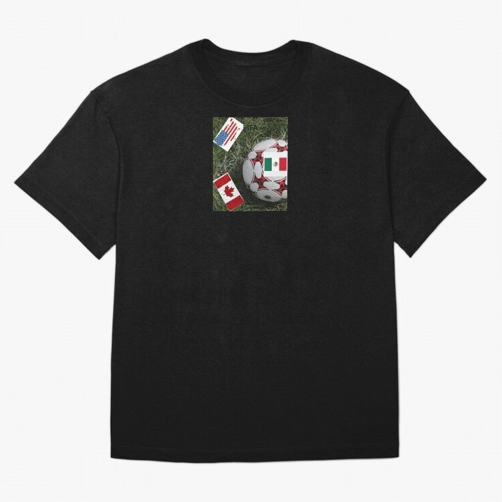 WORLD CUP FOOTBALL 2026 Classic T-Shirt Step into FIFA World Cup 2026 Spirit, Centered on Argentina, France and Brazil, Messi and Cristiano Ronaldo, Goal Celebration Energy, Supporter Heritage, Football Icons and Worldwide Tournament Joy; Built for