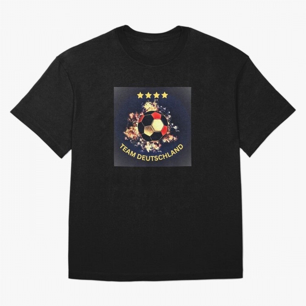 German national football team with 4 stars Classic T-Shirt Relive Legendary Nights from FIFA World Cup 2026 USA Canada Mexico Highlighting Messi and Cristiano Ronaldo, Argentina Energy, Vintage Soccer Flavor, Modern Football Stars, National Flags