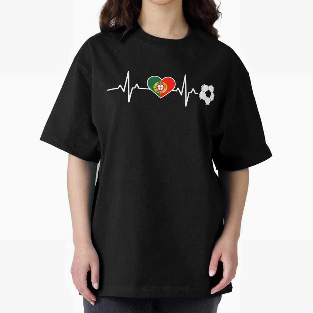 Portugal Football Heartbeat | Sele??o Das Quinas Soccer Fan Classic T-Shirt Enjoy the FIFA World Cup 2026 Group Stage Journey through Neymar, Haaland and Cristiano Ronaldo Highlights, Spain Pride, Tournament Hype, Historic Matchups, Family Viewing