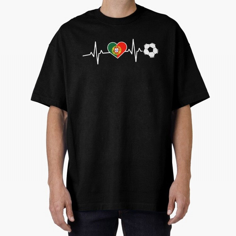 Portugal Football Heartbeat | Sele??o Das Quinas Soccer Fan Classic T-Shirt Enjoy the FIFA World Cup 2026 Group Stage Journey through Neymar, Haaland and Cristiano Ronaldo Highlights, Spain Pride, Tournament Hype, Historic Matchups, Family Viewing