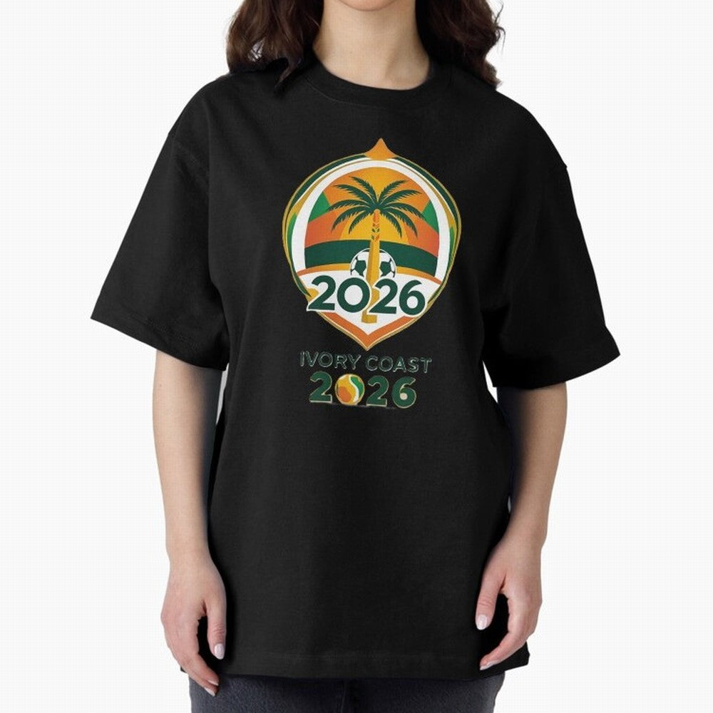Ivory Coast 2026 Classic T-Shirt Show Up for the Glory of FIFA World Cup 2026 USA Canada Mexico for Fans of Cristiano Ronaldo and Spain, Bringing Championship Spirit, Famous Goals, Roaring Crowds and International Football Unity; Perfect for