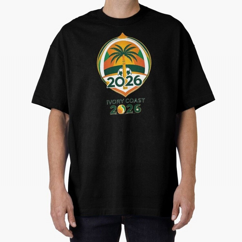 Ivory Coast 2026 Classic T-Shirt Show Up for the Glory of FIFA World Cup 2026 USA Canada Mexico for Fans of Cristiano Ronaldo and Spain, Bringing Championship Spirit, Famous Goals, Roaring Crowds and International Football Unity; Perfect for