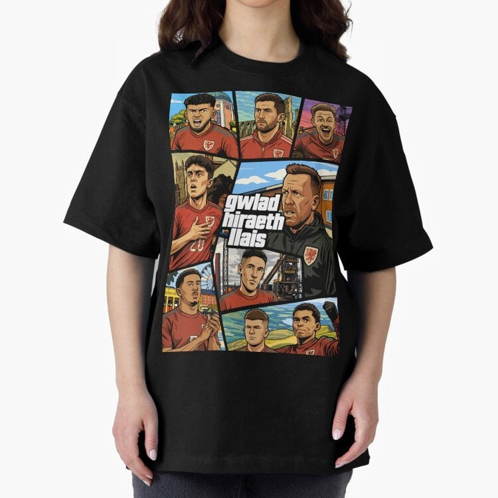 GTA Cymru Classic T-Shirt Experience the Global Stage of FIFA World Cup 2026 USA Canada Mexico Capturing Messi and Cristiano Ronaldo, Brazil, Portugal and Argentina Energy, Fan Favorite Moments, National Team Passion, Big Match Drama and Soccer