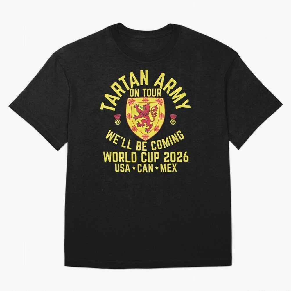 Tartan Army World Cup 2026 Scotland Tour Classic T-Shirt Represent Global Football Passion for FIFA World Cup 2026 USA Canada Mexico, Made for Messi, CR7 and Mbappe, Spain and Netherlands, Classic Soccer Heritage, Championship Pressure, Fan Loyalty