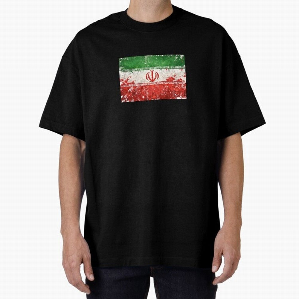 Iran Football World Cup Flag | Grunge Iranian Soccer Art Classic T-Shirt Bring Retro Soccer Energy to FIFA World Cup 2026 USA Canada Mexico for Fans of Messi, CR7 and Mbappe and Germany, Bringing Worldwide Fan Energy, Dramatic Goals, Stadium Lights