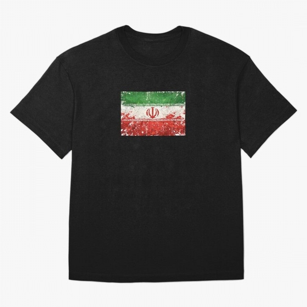 Iran Football World Cup Flag | Grunge Iranian Soccer Art Classic T-Shirt Bring Retro Soccer Energy to FIFA World Cup 2026 USA Canada Mexico for Fans of Messi, CR7 and Mbappe and Germany, Bringing Worldwide Fan Energy, Dramatic Goals, Stadium Lights
