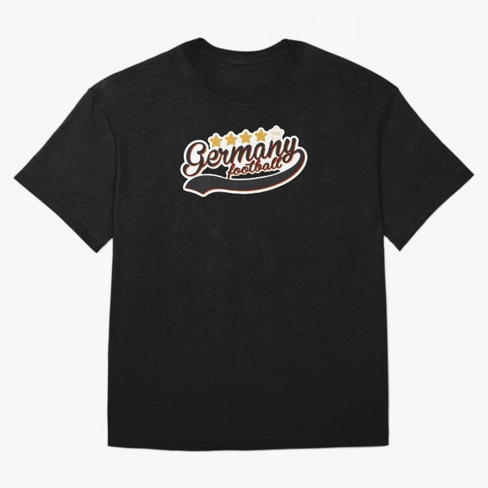 Germany Football World Cup Vintage Design Classic T-Shirt Represent Global Football Passion for FIFA World Cup 2026 Group Stage, Highlighting Haaland and Mbappe, England, France and Netherlands, Game Day Rituals, Football Legends, Country Pride and
