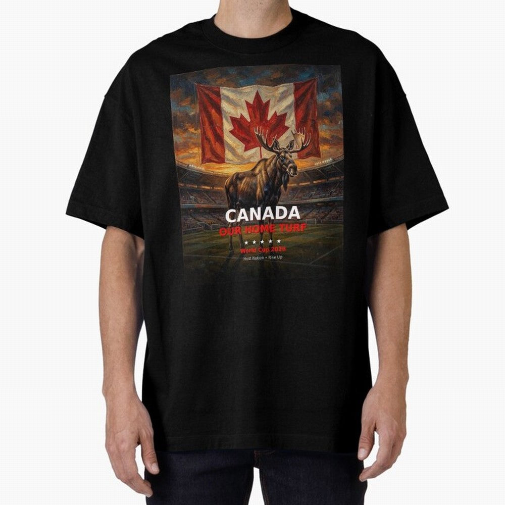 Canada Our Home Turf - World Cup 2026 Soccer Fan Tee Classic T-Shirt Spotlight Global Football Passion for FIFA World Cup 2026 USA Canada Mexico, Connected to Mbappe, England and Germany, Tournament Hype, Historic Matchups, Family Viewing Parties