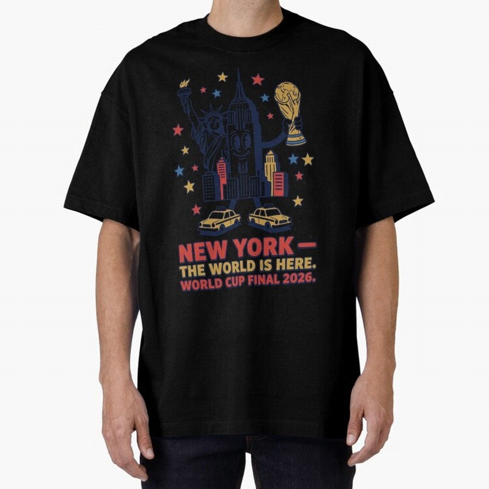 New York World Cup Final ¡ª Liberty Scores V2 Classic T-Shirt Keep the Legacy of FIFA World Cup 2026 USA Canada Mexico for Fans of CR7 and Messi and Spain and Netherlands, Bringing Classic Soccer Heritage, Championship Pressure, Fan Loyalty and