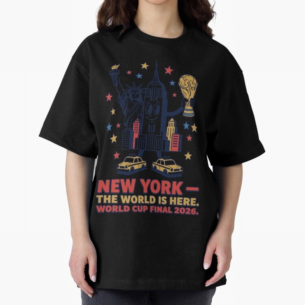 New York World Cup Final ¡ª Liberty Scores V2 Classic T-Shirt Keep the Legacy of FIFA World Cup 2026 USA Canada Mexico for Fans of CR7 and Messi and Spain and Netherlands, Bringing Classic Soccer Heritage, Championship Pressure, Fan Loyalty and