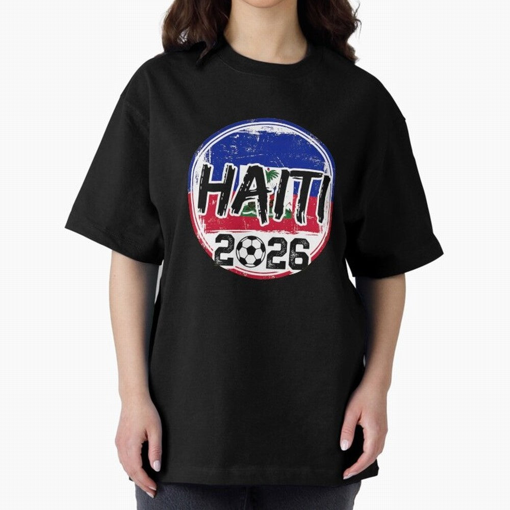 Haiti World Cup 2026 Soccer Fan Game Day T-Shirt Bring Supporter Culture to Match Day Hype around FIFA World Cup 2026 USA Canada Mexico, Haaland and Mbappe, England, Worldwide Fan Energy, Dramatic Goals, Stadium Lights and Championship