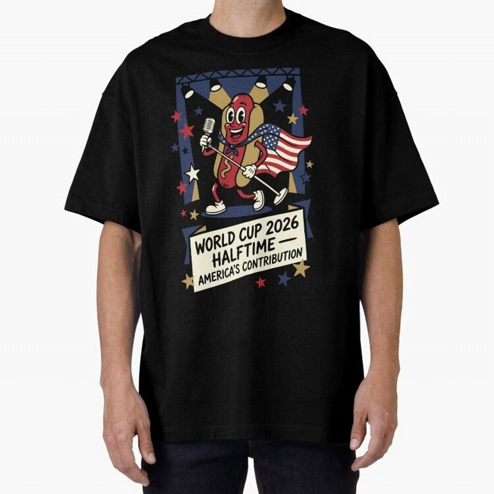 World Cup 2026 Halftime ¡ª America's Contribution V1 Classic T-Shirt Bring Global Tournament Vibes to the FIFA World Cup 2026 Group Stage Journey through Cristiano Ronaldo Highlights, Spain and Netherlands Pride, Tournament Hype, Historic Matchups,
