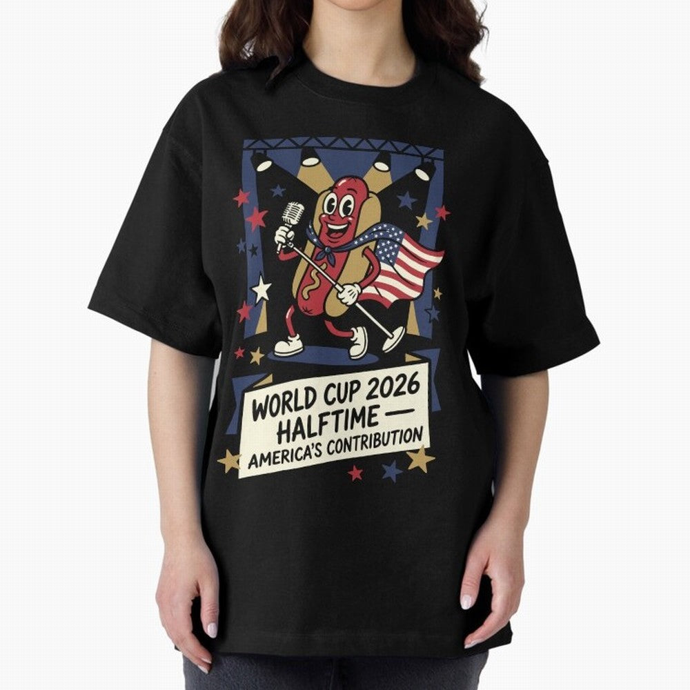 World Cup 2026 Halftime ¡ª America's Contribution V1 Classic T-Shirt Bring Global Tournament Vibes to the FIFA World Cup 2026 Group Stage Journey through Cristiano Ronaldo Highlights, Spain and Netherlands Pride, Tournament Hype, Historic Matchups,