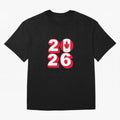 Canada 2026 Soccer Ball Graphic Design Classic T-Shirt Get Ready for FIFA World Cup 2026 Filled with Mbappe and Neymar, England Energy, Tournament Hype, Historic Matchups, Family Viewing Parties and Global Sports Pride; Perfect for Supporters Who