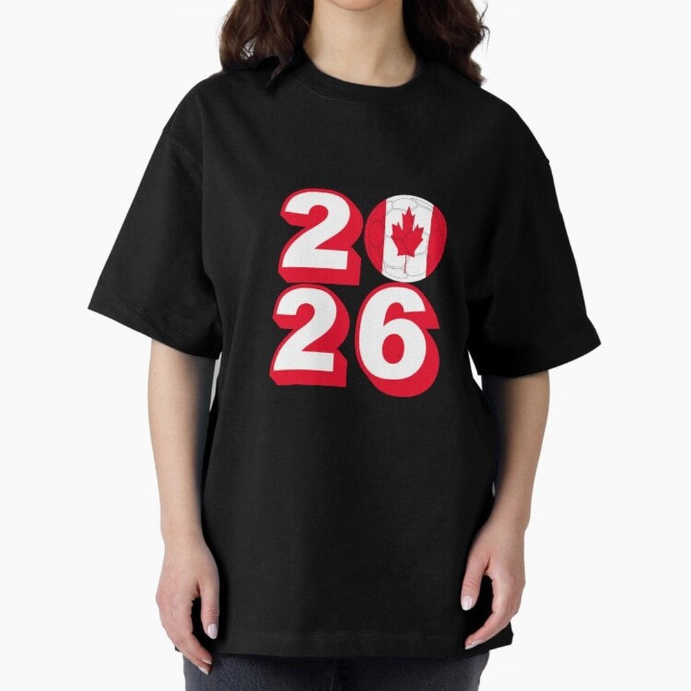 Canada 2026 Soccer Ball Graphic Design Classic T-Shirt Get Ready for FIFA World Cup 2026 Filled with Mbappe and Neymar, England Energy, Tournament Hype, Historic Matchups, Family Viewing Parties and Global Sports Pride; Perfect for Supporters Who