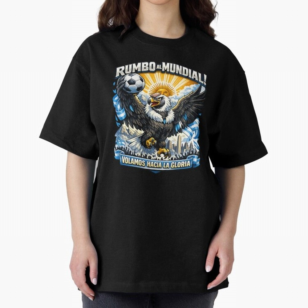 Argentina Eagle World Cup Pride Classic T-Shirt Cheer for FIFA World Cup 2026 Group Stage Capturing Neymar, Portugal, Spain and Germany Energy, Stadium Chants, National Pride, Trophy Dreams and Unforgettable Football Memories; Perfect for Fans,