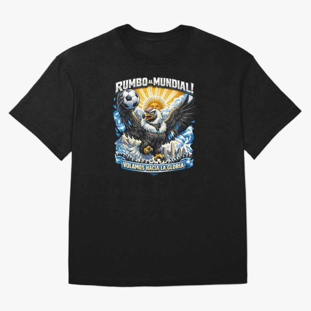 Argentina Eagle World Cup Pride Classic T-Shirt Cheer for FIFA World Cup 2026 Group Stage Capturing Neymar, Portugal, Spain and Germany Energy, Stadium Chants, National Pride, Trophy Dreams and Unforgettable Football Memories; Perfect for Fans,