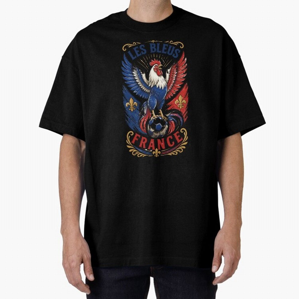 France Soccer Rooster - Les Bleus Vintage Patriotic Football Fan T-Shirt Classic T-Shirt Bring Legendary Rivalry Energy to FIFA World Cup 2026 USA Canada Mexico Spirit, Connected to France, Haaland and Mbappe, Match Day Excitement, Supporter