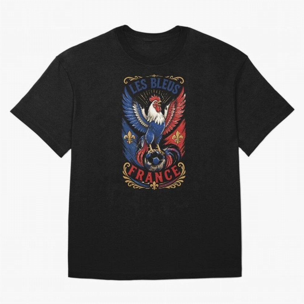 France Soccer Rooster - Les Bleus Vintage Patriotic Football Fan T-Shirt Classic T-Shirt Bring Legendary Rivalry Energy to FIFA World Cup 2026 USA Canada Mexico Spirit, Connected to France, Haaland and Mbappe, Match Day Excitement, Supporter