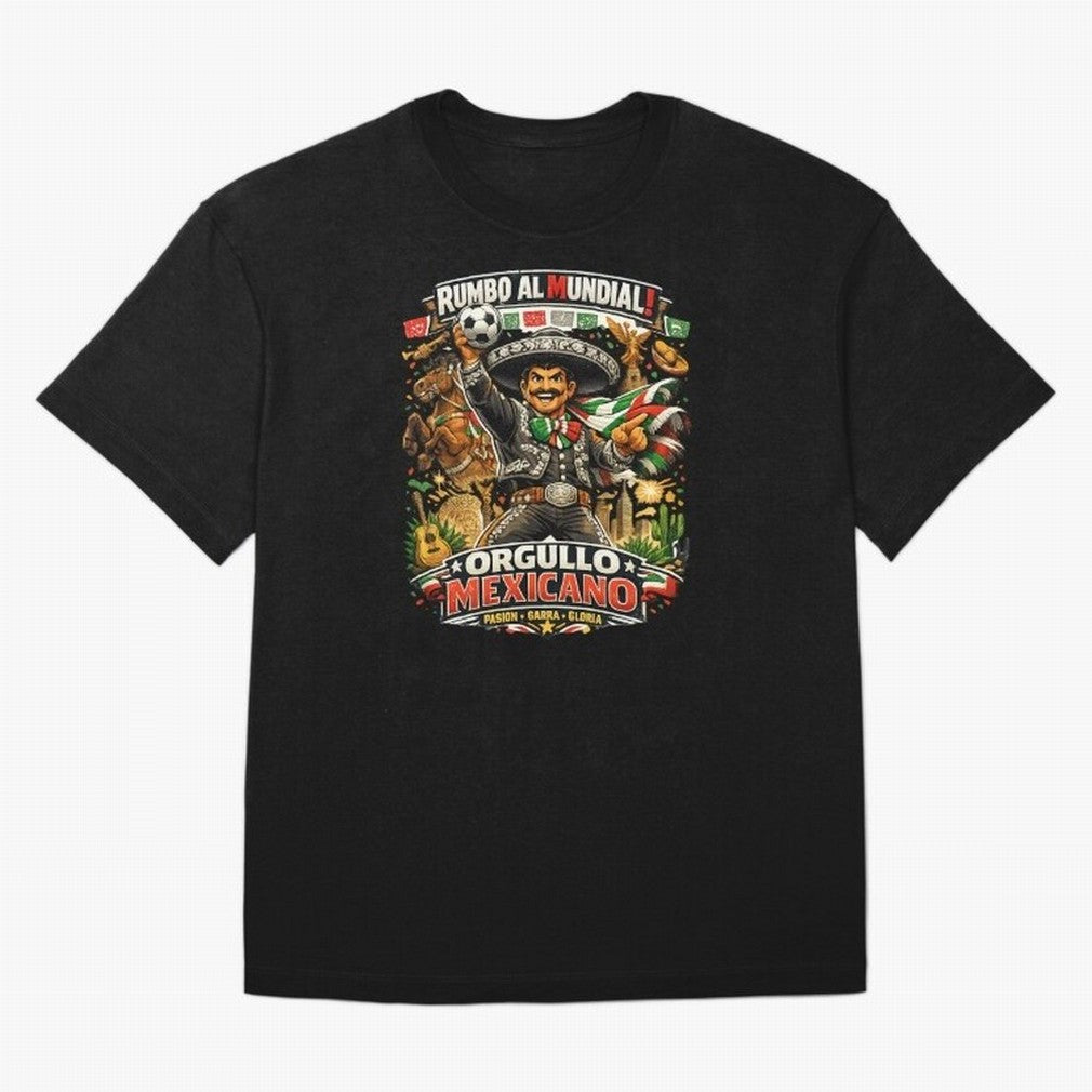 Mexico World Cup 2026 Mariachi Fan Art Classic T-Shirt Live the Energy of FIFA World Cup 2026 Group Stage Celebrating Cristiano Ronaldo, Spain and Netherlands Energy, Global Supporter Spirit, Legendary Goals, National Colors and Tournament