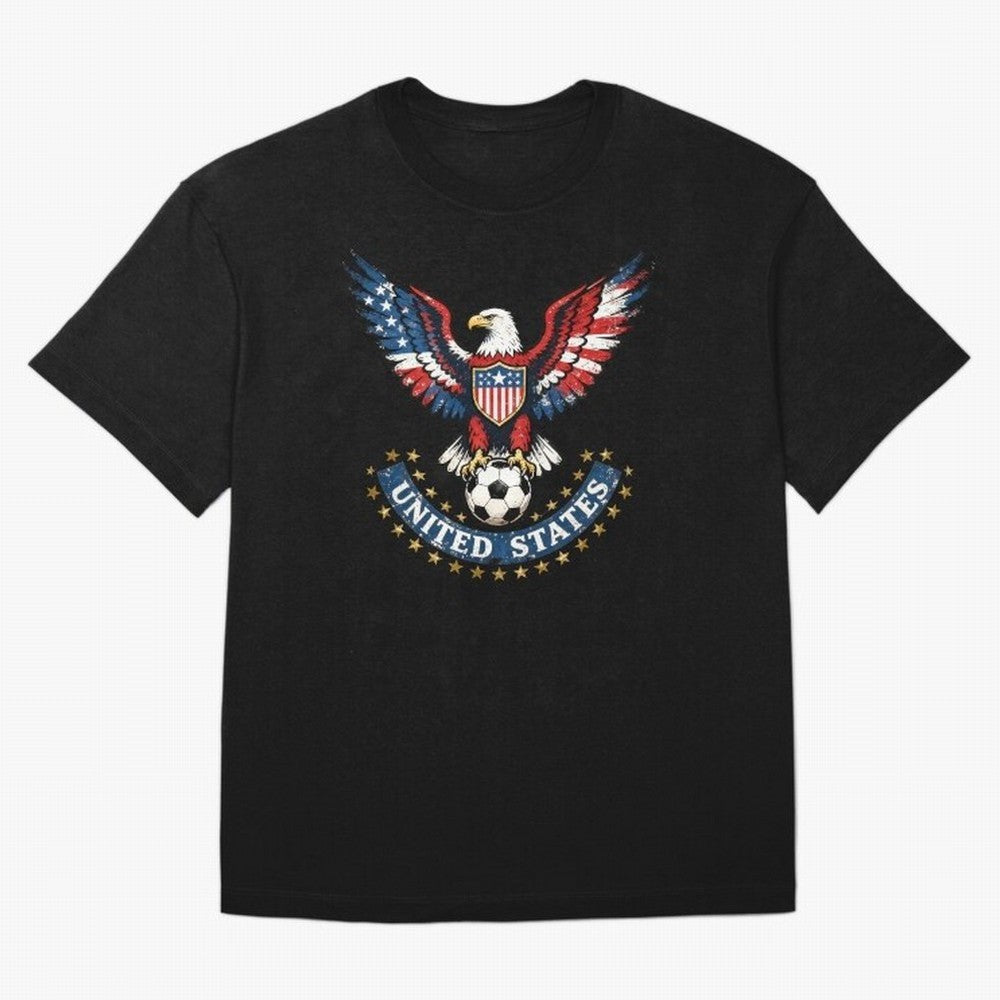USA Soccer Eagle - United States Football Fan Classic T-Shirt Celebrate the Magic of FIFA World Cup 2026 USA Canada Mexico Centered on Messi, France Energy, Match Day Excitement, Supporter Culture, Golden Goals and Global Football Passion; Perfect