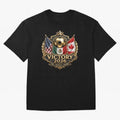 Victory 2026 USA Mexico Canada Football Crest Classic T-Shirt Carry National Pride through FIFA World Cup 2026 USA Canada Mexico for Fans of Neymar, Haaland and Cristiano Ronaldo and Portugal, Bringing Football History, Final Match Energy, Crowd