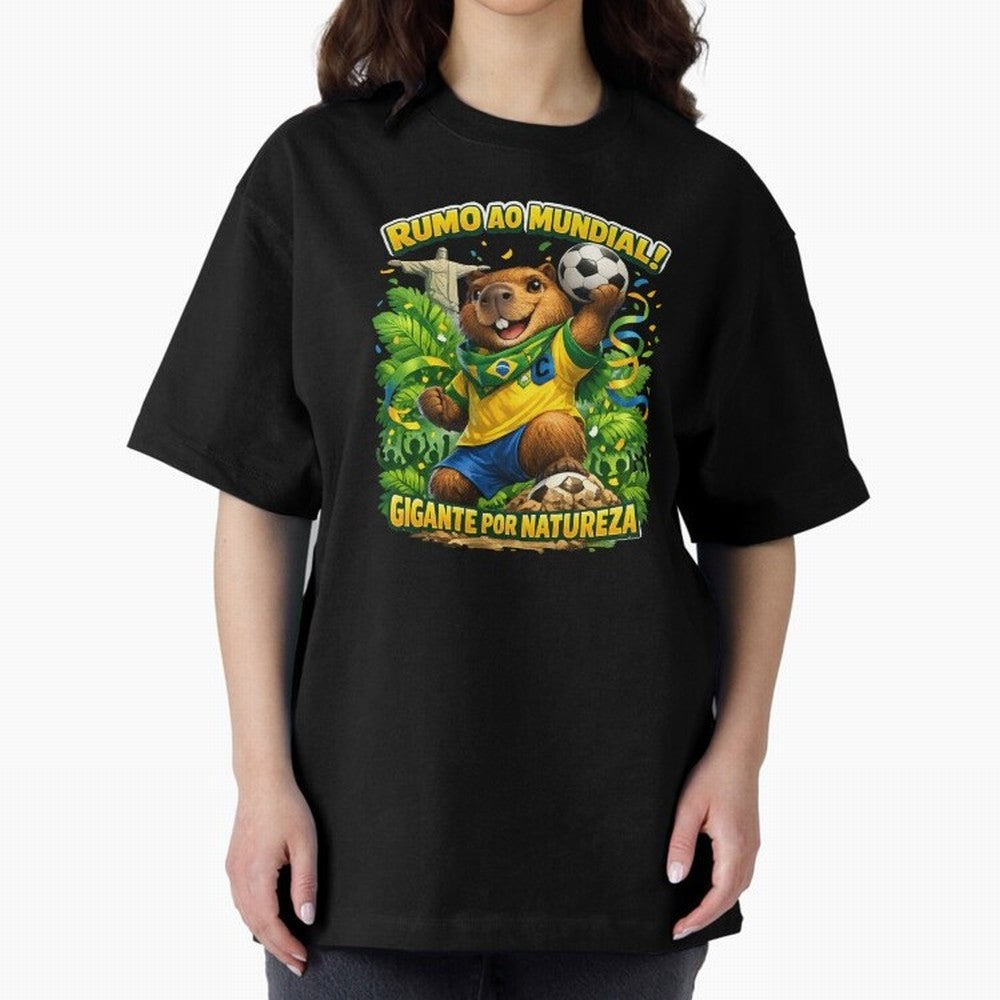 Brazil World Cup 2026 Capybara Fan Shirt Classic T-Shirt Make Every Match About FIFA World Cup 2026 Group Stage Spirit, Celebrating Brazil, Portugal and Argentina, Messi and Cristiano Ronaldo, Goal Celebration Energy, Supporter Heritage, Football