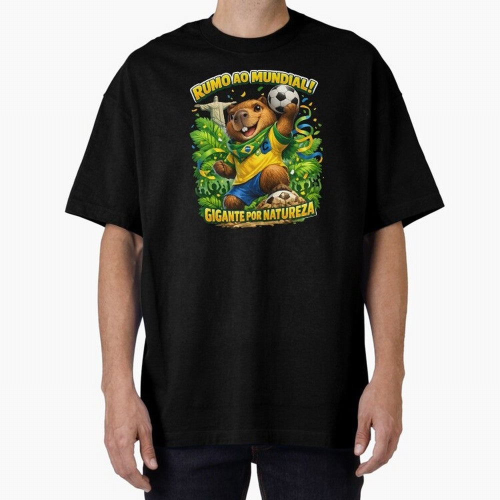 Brazil World Cup 2026 Capybara Fan Shirt Classic T-Shirt Make Every Match About FIFA World Cup 2026 Group Stage Spirit, Celebrating Brazil, Portugal and Argentina, Messi and Cristiano Ronaldo, Goal Celebration Energy, Supporter Heritage, Football