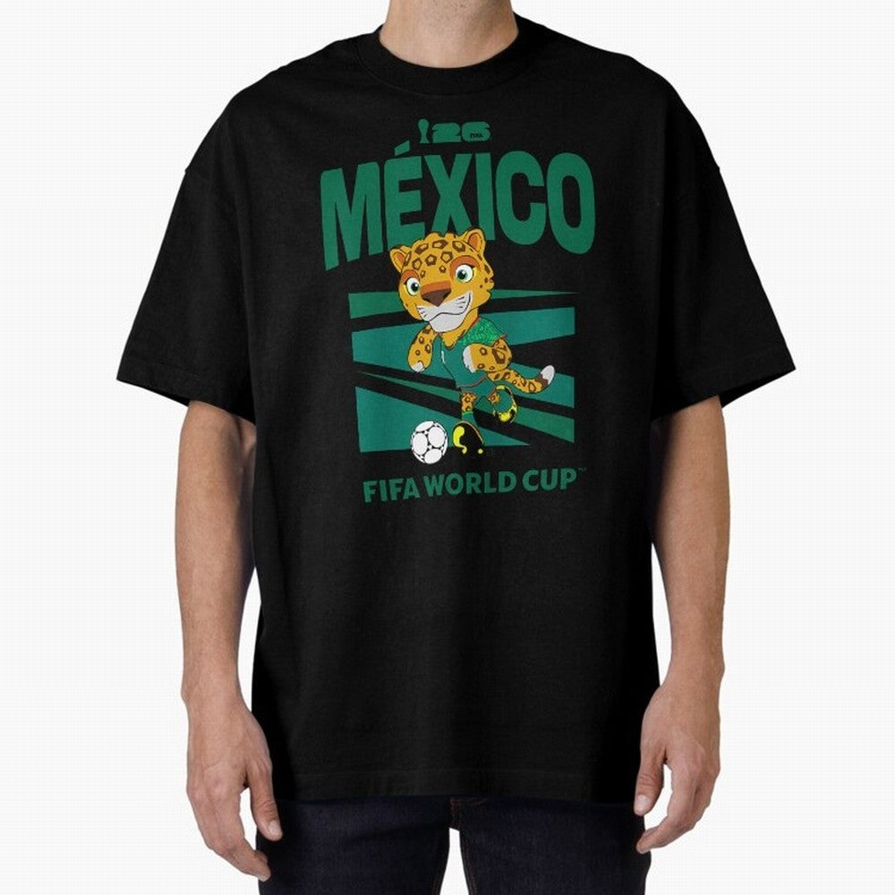 Kids World Cup26 Mexico Mascot Ball Classic T-Shirt Celebrate Fan Favorites in FIFA World Cup 2026 Group Stage Spirit, Featuring Germany, Messi and Cristiano Ronaldo, Football History, Final Match Energy, Crowd Noise and Once in a Lifetime Moments;