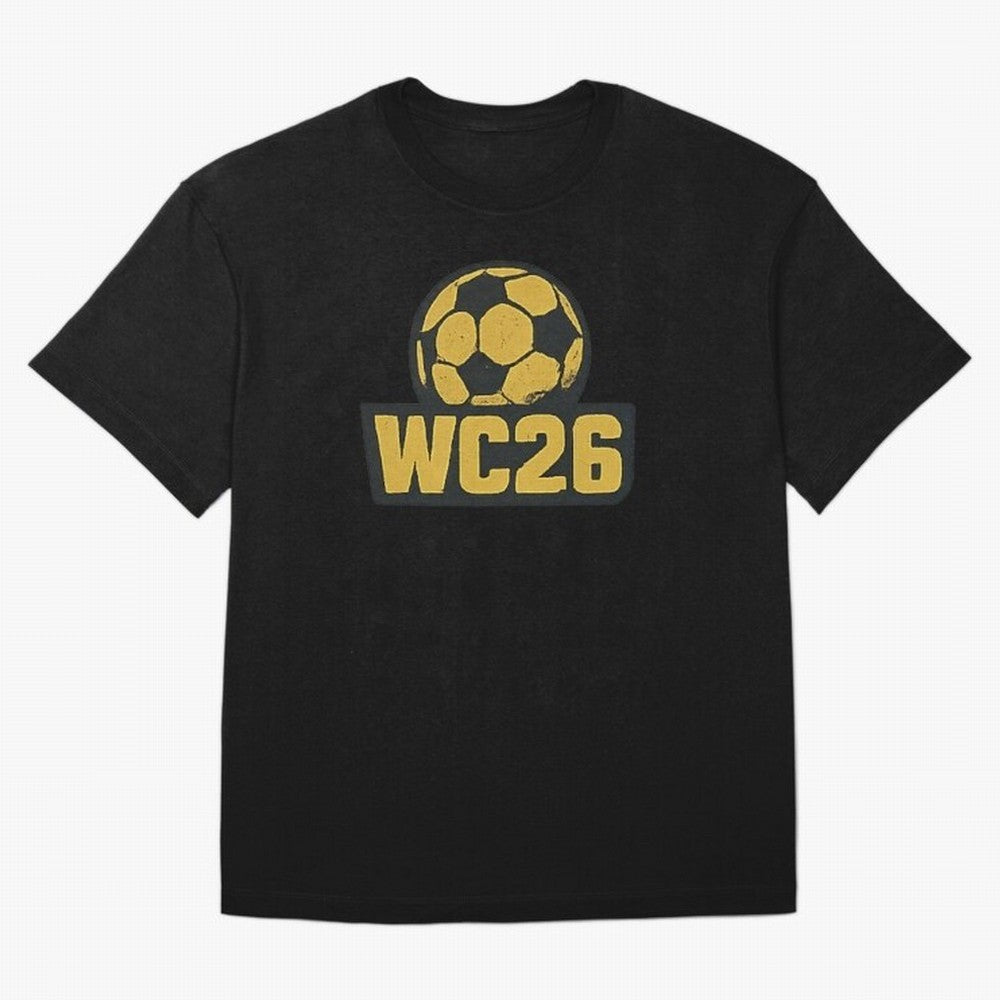 WC26 Soccer Ball Vintage Football Fan Design Classic T-Shirt Bring a Champion Mindset to FIFA World Cup 2026 Made for Messi, Spain and Netherlands Energy, Football History, Final Match Energy, Crowd Noise and Once in a Lifetime Moments; Perfect for