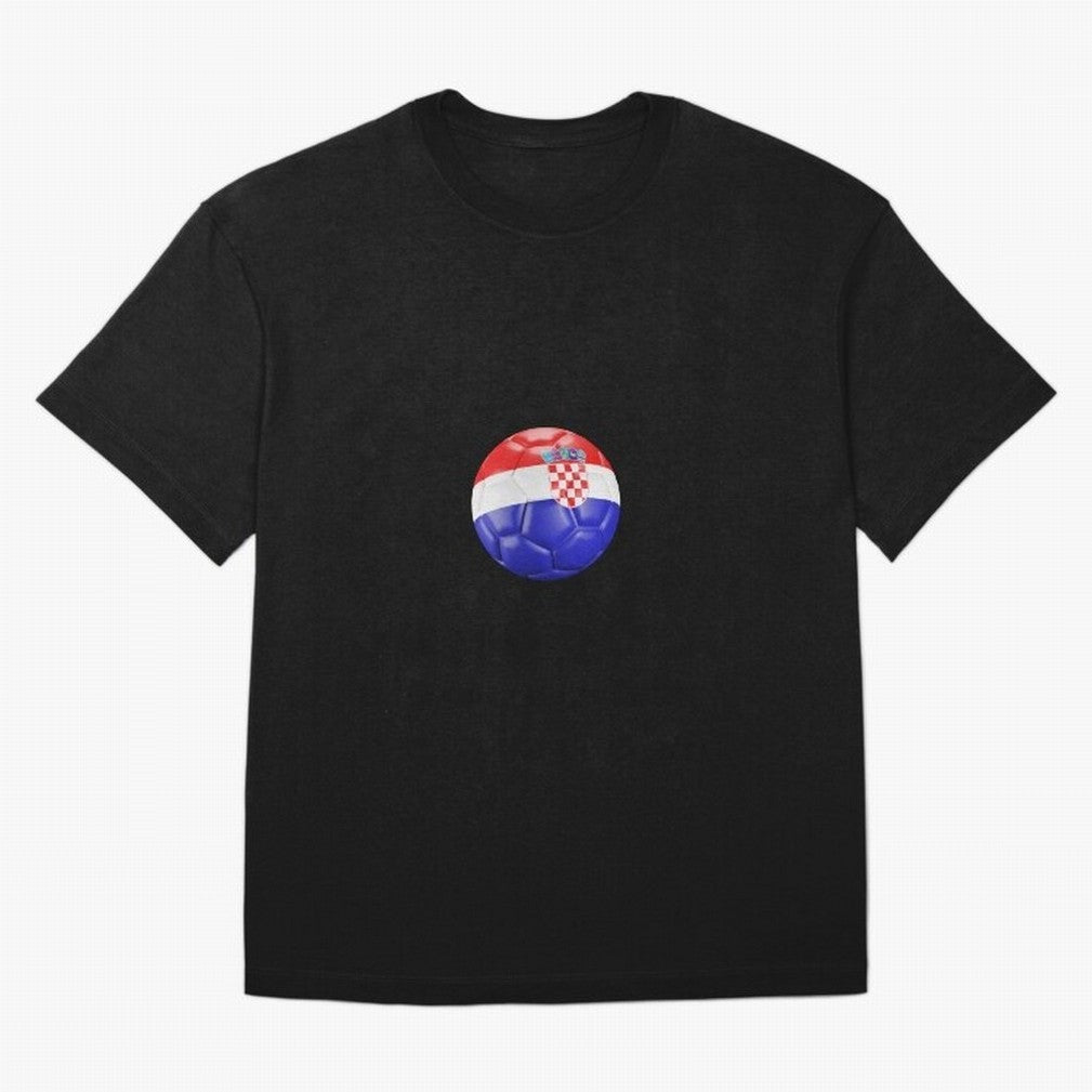 Croatia Ball Classic T-Shirt Celebrate Fan Favorites in FIFA World Cup 2026 USA Canada Mexico Spirit, Featuring Spain and Netherlands, CR7, Goal Celebration Energy, Supporter Heritage, Football Icons and Worldwide Tournament Joy; Made for