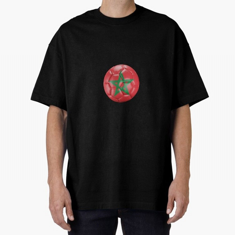 Morocco Ball Classic T-Shirt Feel Global Football Passion for FIFA World Cup 2026, Highlighting Messi, CR7 and Mbappe, Portugal, Football Passion, Legendary Performances, Festival Vibes and Supporter Community; Ideal for Fans Who Follow Messi,