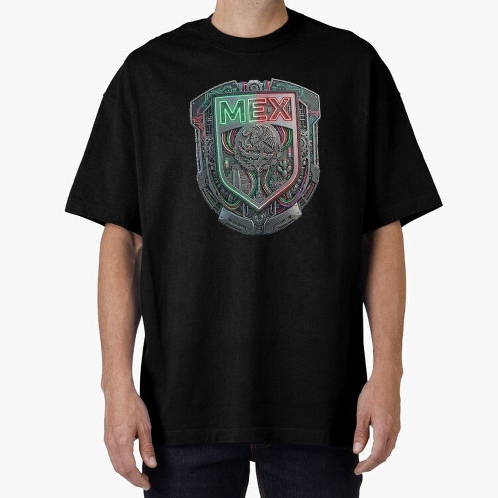 M¨¦xico Shield Heritage - Detailed MEX Eagle Art Classic T-Shirt Capture the FIFA World Cup 2026 Group Stage Journey through CR7 Highlights, Portugal, Spain and Germany Pride, Vintage Soccer Flavor, Modern Football Stars, National Flags and Final